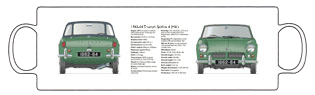 Triumph Spitfire 4 (MkI) 1962-64 (disc wheels) Mug 1